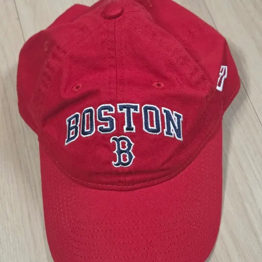 [BUNJANG] Boston Red Sox Logo Ball Cap Red / 보스턴 레드삭스 로고 볼캡 레드