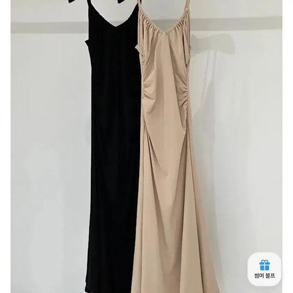 [BUNJANG] COZCAT Beige Cotton Dress / (새상품)코즈캣 베이지 면원피스
