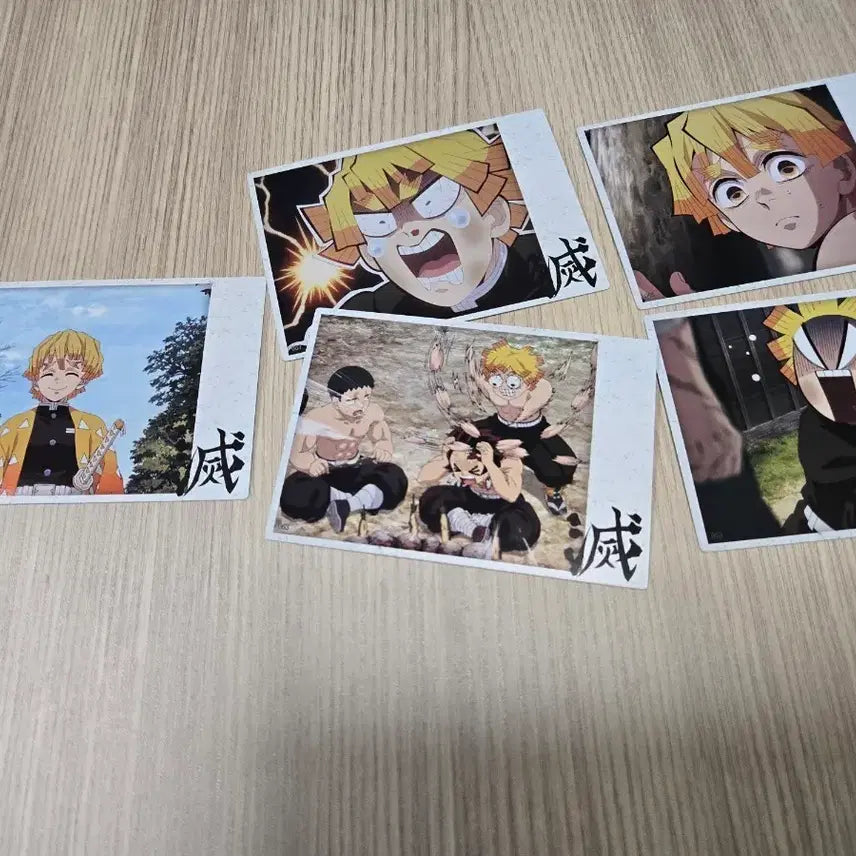 [BUNJANG] Demon Slayer Zenitsu Card Set / 귀멸의칼날 젠이츠 카드세트 판매합니다