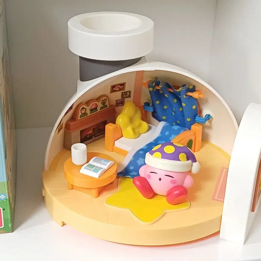 [BUNJANG] Bandai Kirby's Dreamy Gear Kirby's House Figure / 반다이 별의 커비 사운드 듬뿍 커비의 집 피규어 완구
