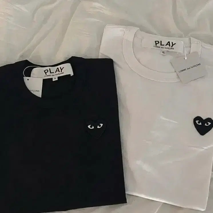 [BUNJANG] Comme des Garçons Red Heart T-Shirt / 새상품]꼼데가르송 레드하트 반팔