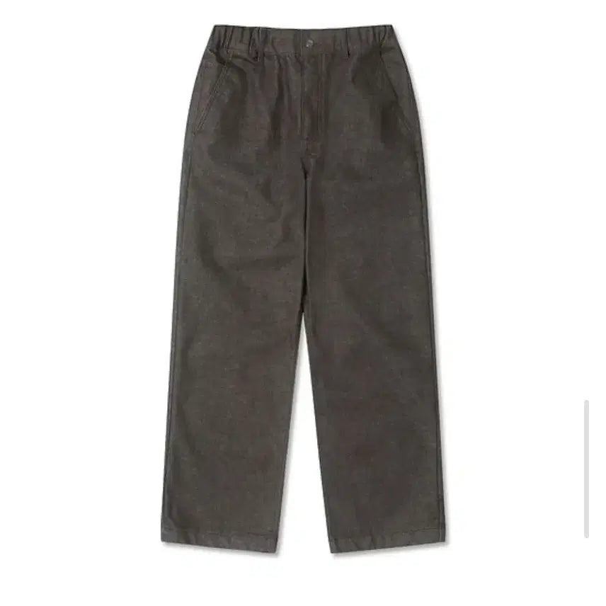 [BUNJANG] Hideout Brown Denim Pants Loose Tapered Fit / hideout 하이드아웃 브라운 데님 팬츠 청바지