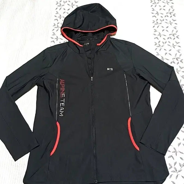 [BUNJANG] K2 Women's Lightweight Summer Hooded Zip-Up Jacket / K2 얇은기능성 여름후드집업 100 여성77 가슴51 기장69