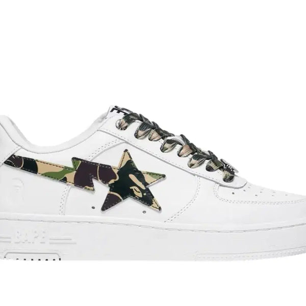 [BUNJANG] BAPE ABC Camo BAPE Sta Low Sneakers Green 270 / 베이프 ABC 카모 베이프 스타 로우 스니커즈 그린 270