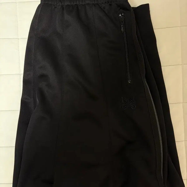[BUNJANG] Needles x LHP H.D. Track Pants Poly Smooth Black / 니들스 x LHP H.D. 트랙 팬츠 폴리 스무스 블랙