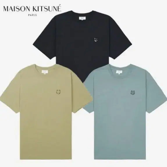 [BUNJANG] Maison Kitsuné Fox Logo T-Shirt / 새상품]메종키츠네 폭스 반팔