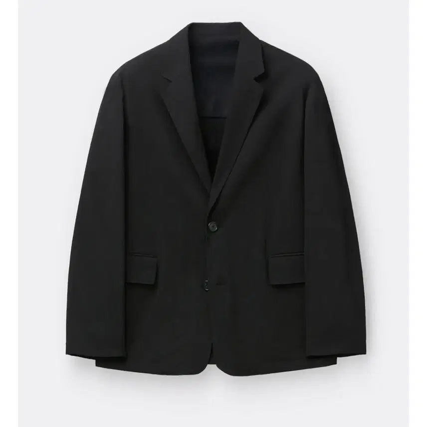 [BUNJANG] Customellow Loose Fit Summer Set-up Jacket Black Size M / 커스텀멜로우 루즈핏 여름 셋업 자켓