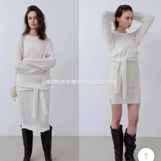 [BUNJANG] London Plan F/W 2025 Knit Dress / 런던플랫 여성 2025 컬렉션 니트 원피스