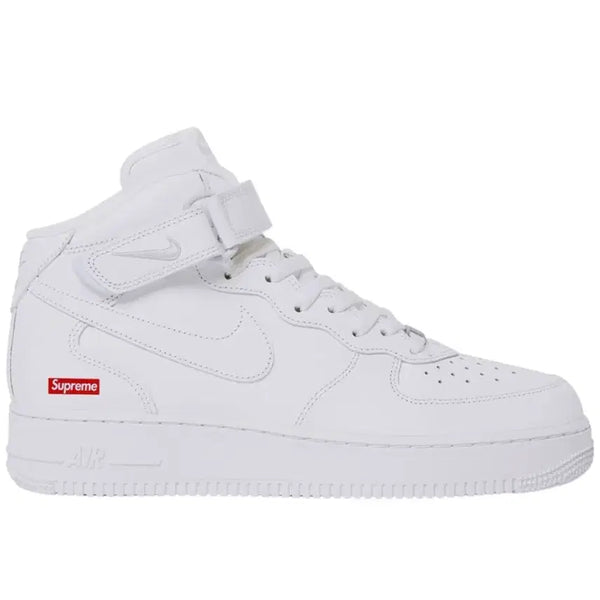 [BUNJANG] Supreme Nike Air Force 1 Mid White 280mm / 슈프림 나이키 에어포스 1 미드 화이트 280
