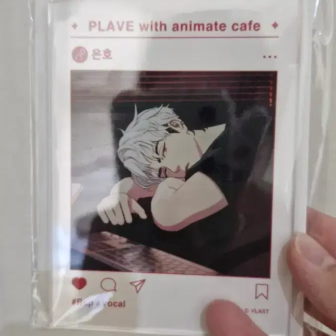 [BUNJANG] PLAVE Eunho Photocard Animate Cafe / PLAVE 은호 포토카드 애니메이트 카페