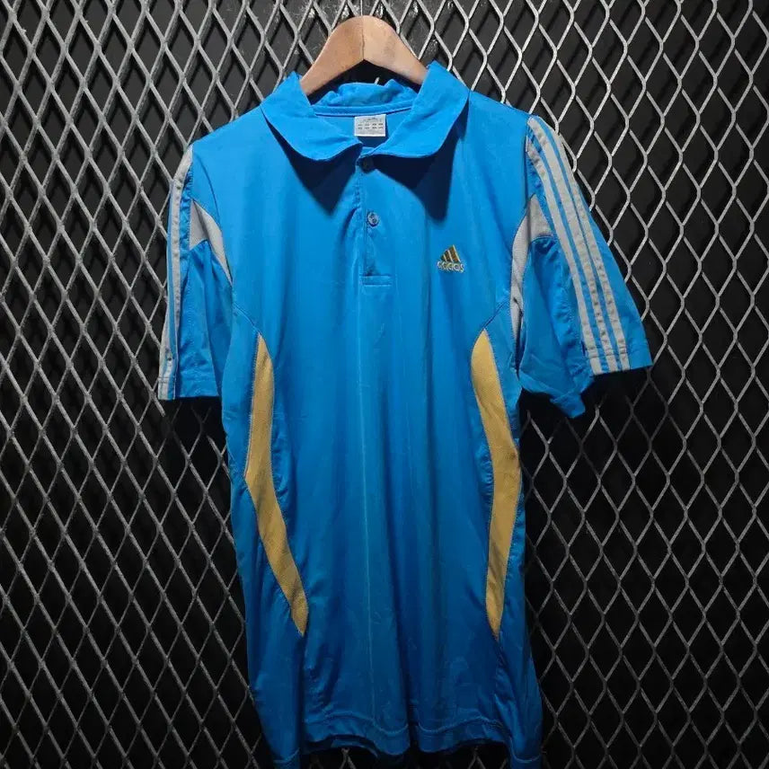 [BUNJANG] Adidas Collar T-Shirt L / 아디다스 반팔 카라티 L