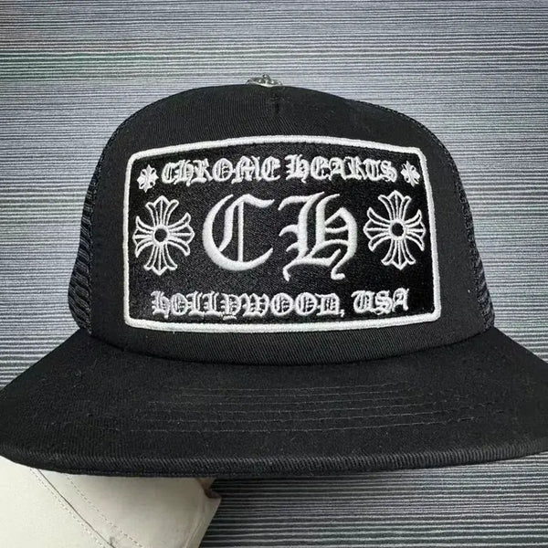 [BUNJANG] Chrome Hearts CH Las Vegas Trucker Cap Black / 크롬하츠 CH 라스베가스 트러커캡