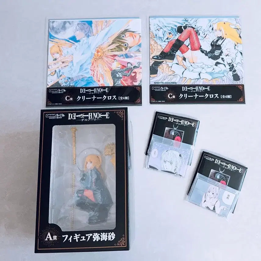 [BUNJANG] Death Note DMM Lottery A Prize Misa Figure & Acrylic Keyring (Sealed) / 미개봉) 데스노트 제일복권 A상 미사 피규어 dmm 쿠지 아크릴키링 덤