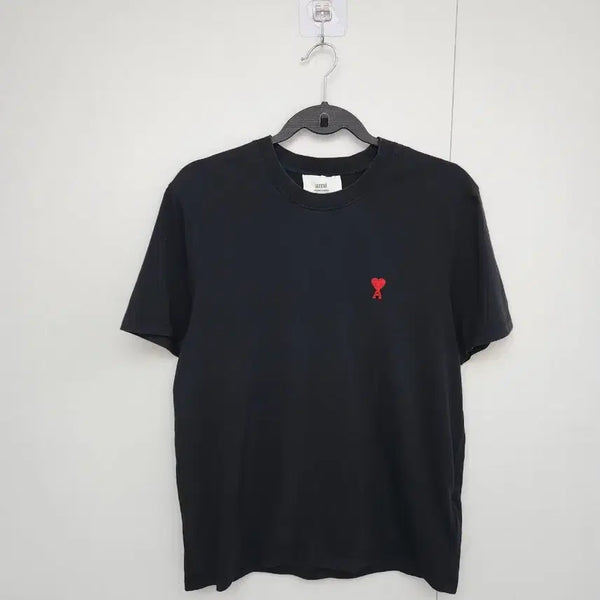 [BUNJANG] AMI Paris Heart Logo Short Sleeve T-Shirt / [ami 아미] 100 남 하트로고 반팔 티셔츠