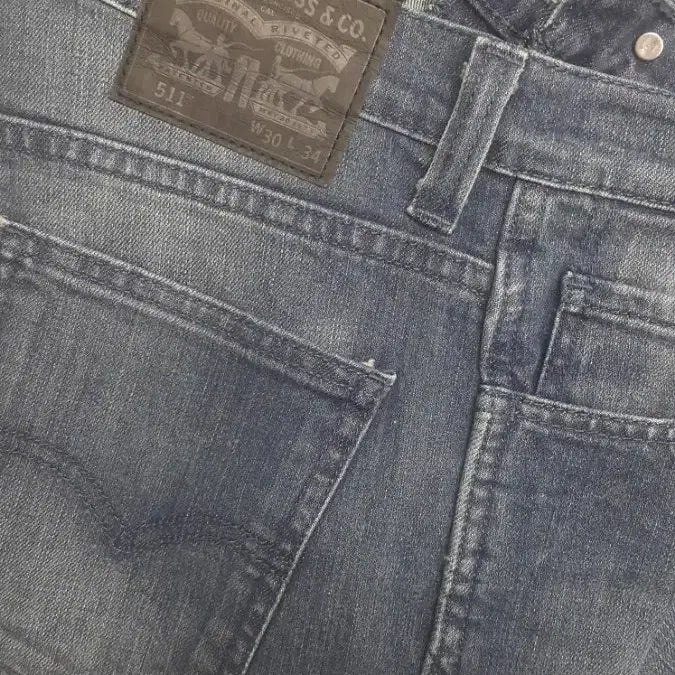 [BUNJANG] Levi's 511 "San Francisco" Overseas Edition Stretch Jeans / 리바이스511(해외판) 스판청바지 30~31"(No.367)드라이완료!
