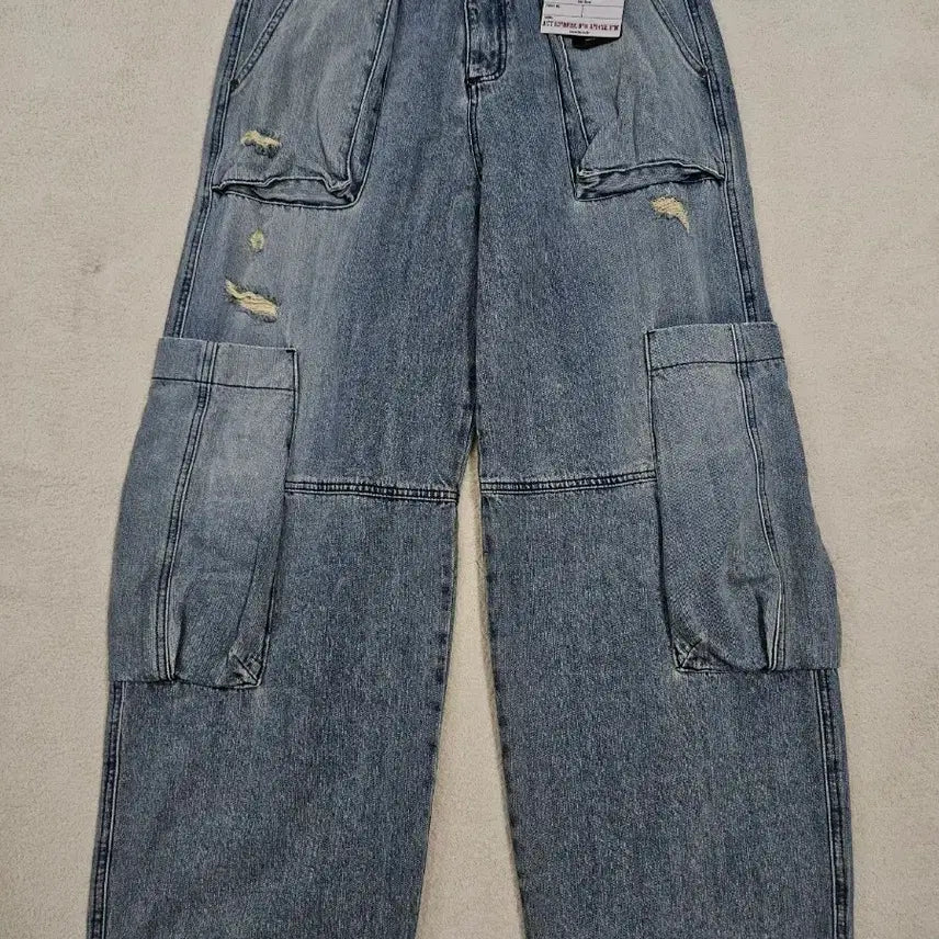 [BUNJANG] Carhartt WIP Blount Denim Fatigue Pants / 카락터 블런트 데님 퍼티그 팬츠 급처