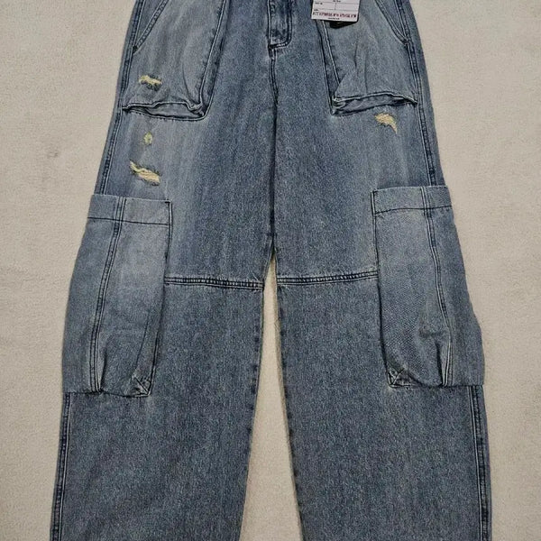 [BUNJANG] Carhartt WIP Blount Denim Fatigue Pants / 카락터 블런트 데님 퍼티그 팬츠 급처