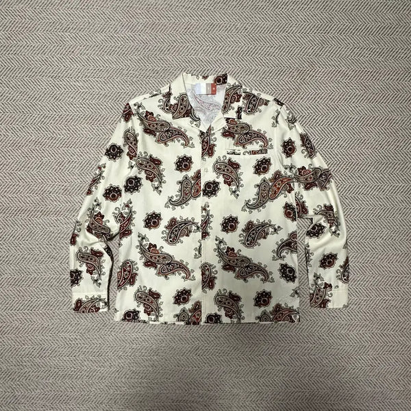 [BUNJANG] Kith S/S Silk Paisley Camp Collar Shirt / KITH S/S silk paisley camp collar shirt