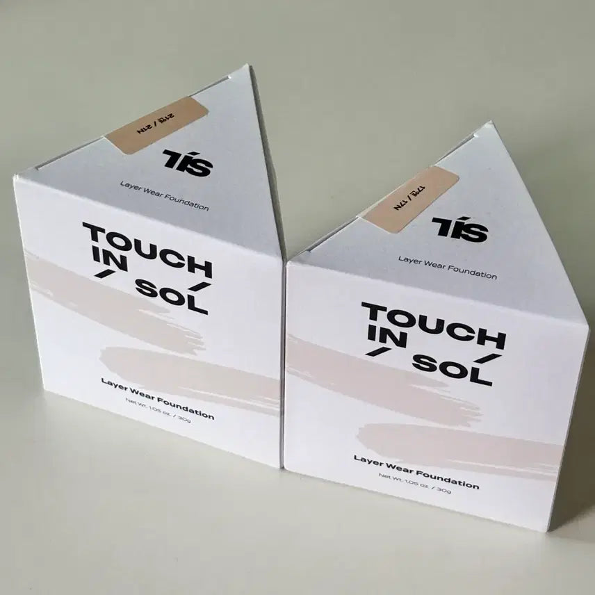 [BUNJANG] Touch in SOL Layer Wear Foundation / 터치인솔 레이어웨어 파운데이션 21N / 17N