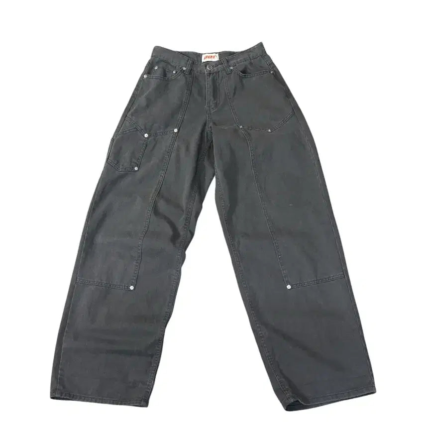 [BUNJANG] OOT Carpenter Wide Pants Charcoal / OOT 카펜터 와이드 팬츠 (차콜)
