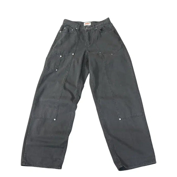 [BUNJANG] OOT Carpenter Wide Pants Charcoal / OOT 카펜터 와이드 팬츠 (차콜)