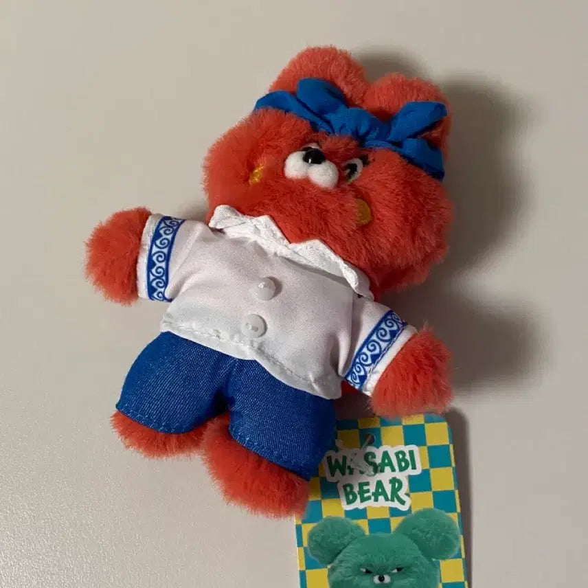 [BUNJANG] Wasabi Bear Doll Keyring (Pre-order) / (양도) 어쩔수가없다 와사비베어 인형 키링 (미리)