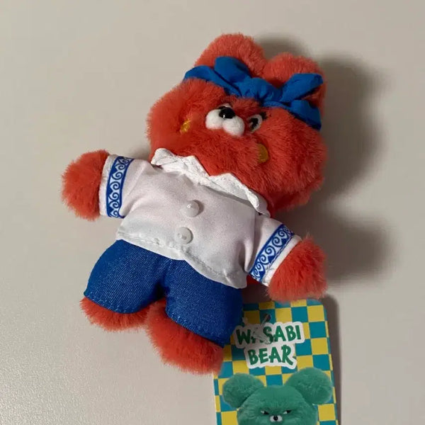 [BUNJANG] Wasabi Bear Doll Keyring (Pre-order) / (양도) 어쩔수가없다 와사비베어 인형 키링 (미리)