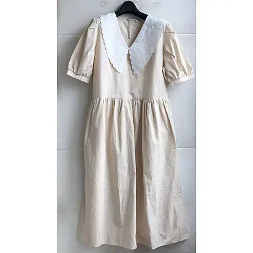 [BUNJANG] Beige Free-Size Dress / 베이지 프리형원피스-77/새거수준