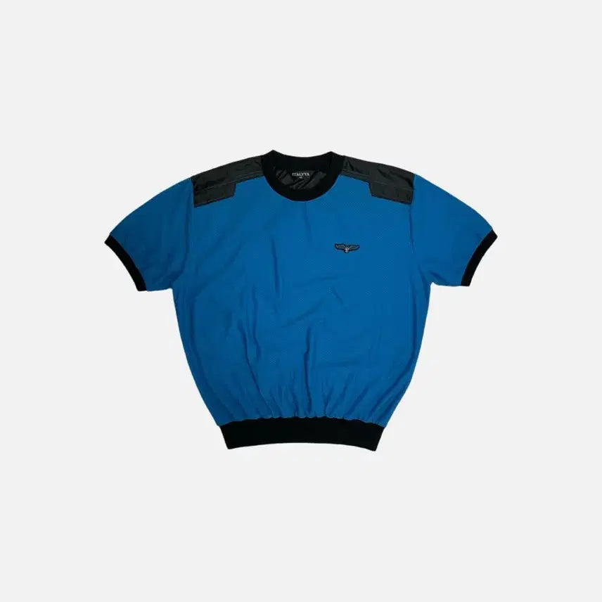 [BUNJANG] Italyya Vintage Waffle Short Sleeve T-Shirt Racing Style / italyya 빈티지 와플 반팔티셔츠 레이싱 스포티맛 빈티지 만원샵