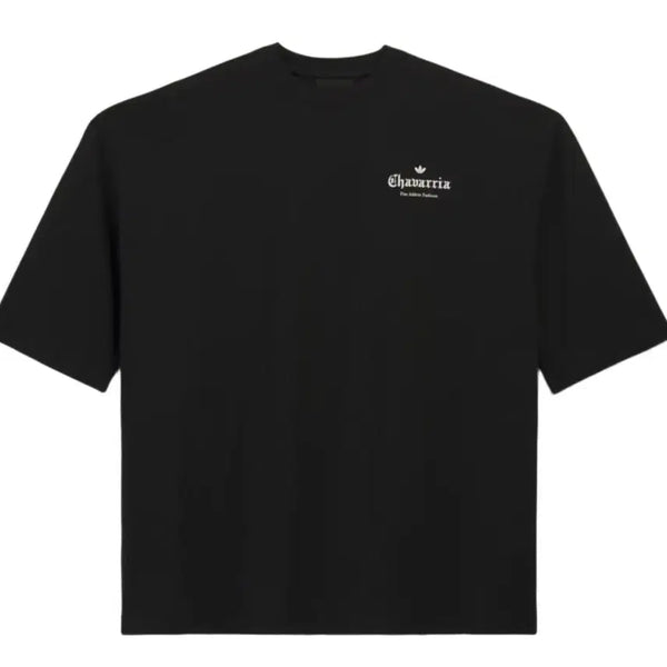 [BUNJANG] Adidas x Willy Chavarria Logo Short Sleeve T-Shirt Black L / 아디다스 x 윌리차바리아 로고 숏슬리브 티셔츠 블랙 L사이즈