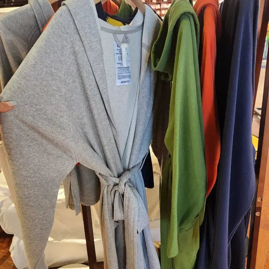 [BUNJANG] Ananti Hooded Bath Robe / 아난티 후디 배스 로브
