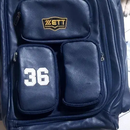[BUNJANG] ZETT Baseball Bag Navy / 제트 야구가방
