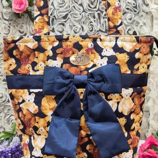 [BUNJANG] Naraya 30th Anniversary Limited Edition Bear Pattern Shoulder Bag / NARAYA 30주년 한정 곰돌이 가방