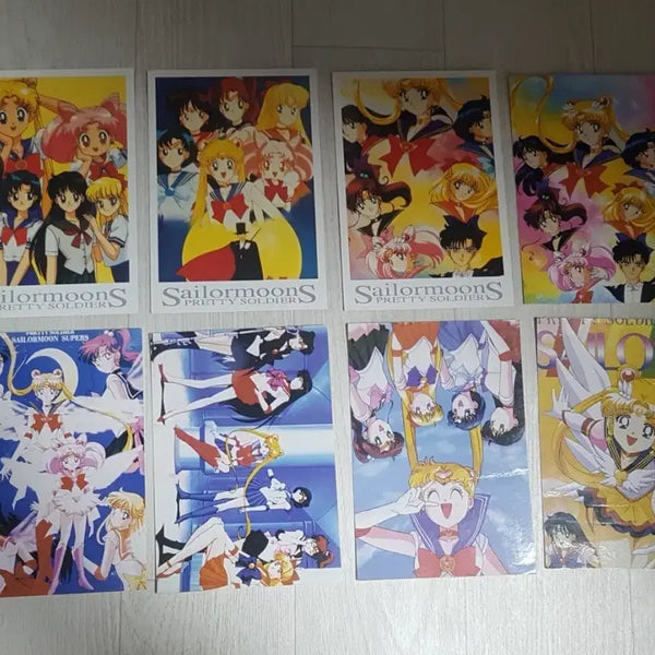 [BUNJANG] Sailor Moon Classic Postcard Set - 8 Types / 세일러문 고전 엽서 카드 8종 일괄
