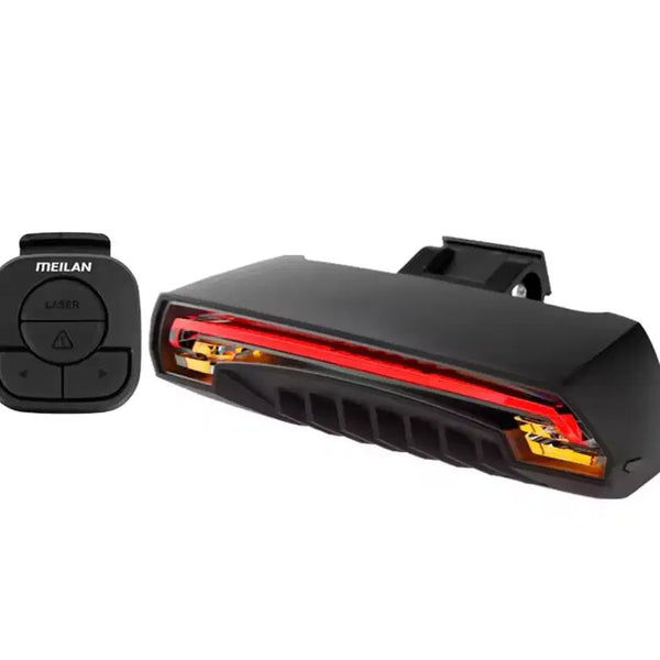 [BUNJANG] MEILAN Bicycle Rear Light Laser with Remote Control / MEILAN 자전거 후미등 레이저 + 리모컨