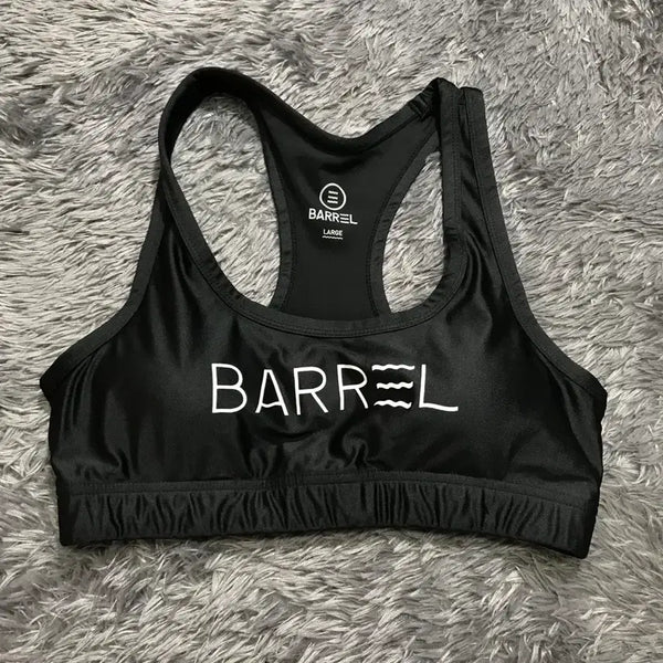 [BUNJANG] Barrel Women's Black Swim Bra Top (L) / [[여성 L] 배럴(BARREL) 스윔 브라탑@825