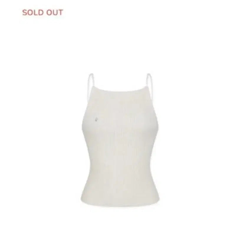 [BUNJANG] aviemoue Pearl Embellished Sleeveless Top / 아비에무아 펄 엠벨레쉬드 슬리브리스 탑