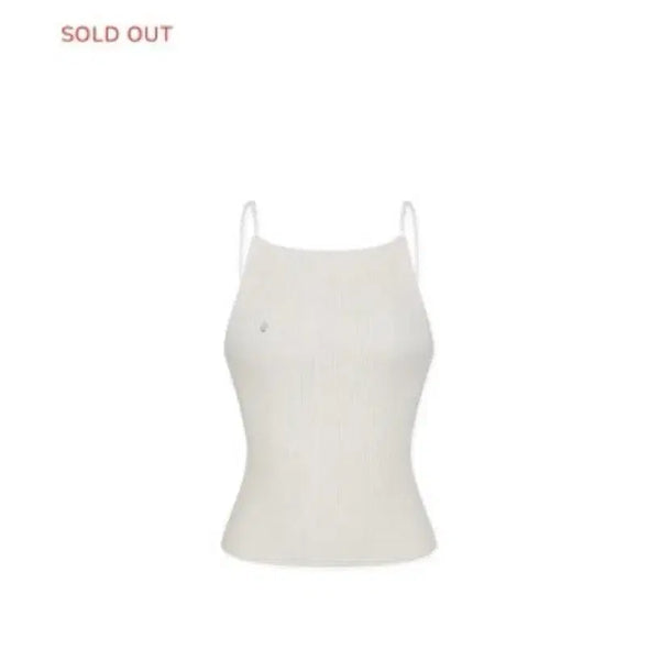 [BUNJANG] aviemoue Pearl Embellished Sleeveless Top / 아비에무아 펄 엠벨레쉬드 슬리브리스 탑