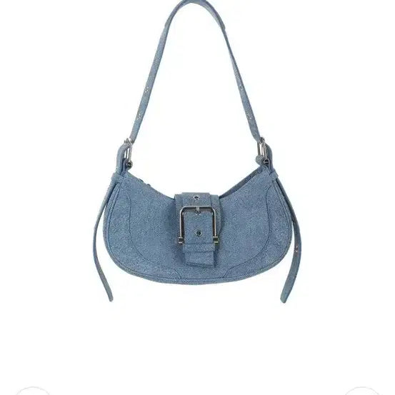 [BUNJANG] Osoi HOBO BROCLE Denim Sky Bag / 오소이 가방 HOBO BROCLE [DENIM SKY]