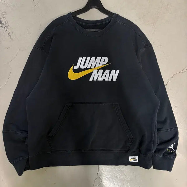 [BUNJANG] Nike Jordan Jumpman Big Logo Oversized Sweatshirt XXL / 만원샵 나이키 조던 점프맨 빅로고 오버핏 맨투맨 XXL