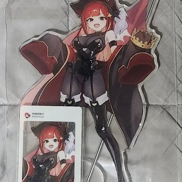 [BUNJANG] Stellive Akane Rize Pirate Acrylic Stand, Photocard / 스텔라이브 아카네리제 해적 아크릴 스탠드,포토카드