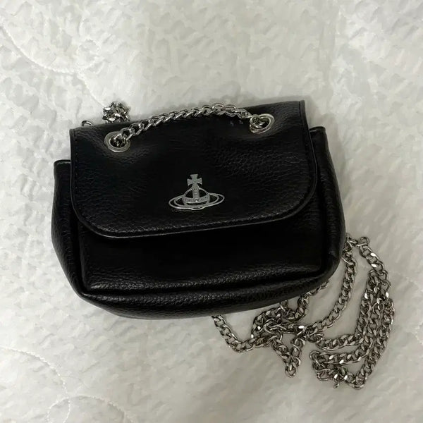 [BUNJANG] Vivienne Westwood Small Chain Crossbody Bag / 비비안웨스트우드 스몰 체인 크로스백