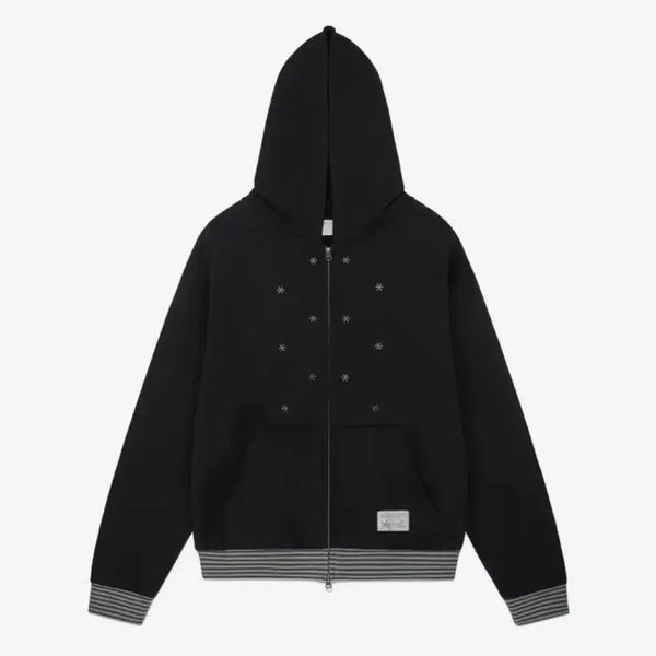 [BUNJANG] The Coldest Moment Hooded Zip-Up Black M / 새상품) 신상 더콜디스트모먼트후드집업 m