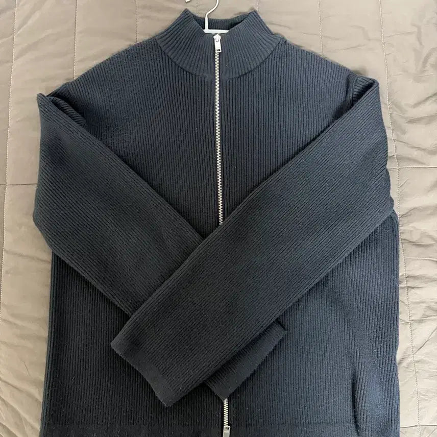 [BUNJANG] Suare Knit Zip-Up / 수아레 니트집업