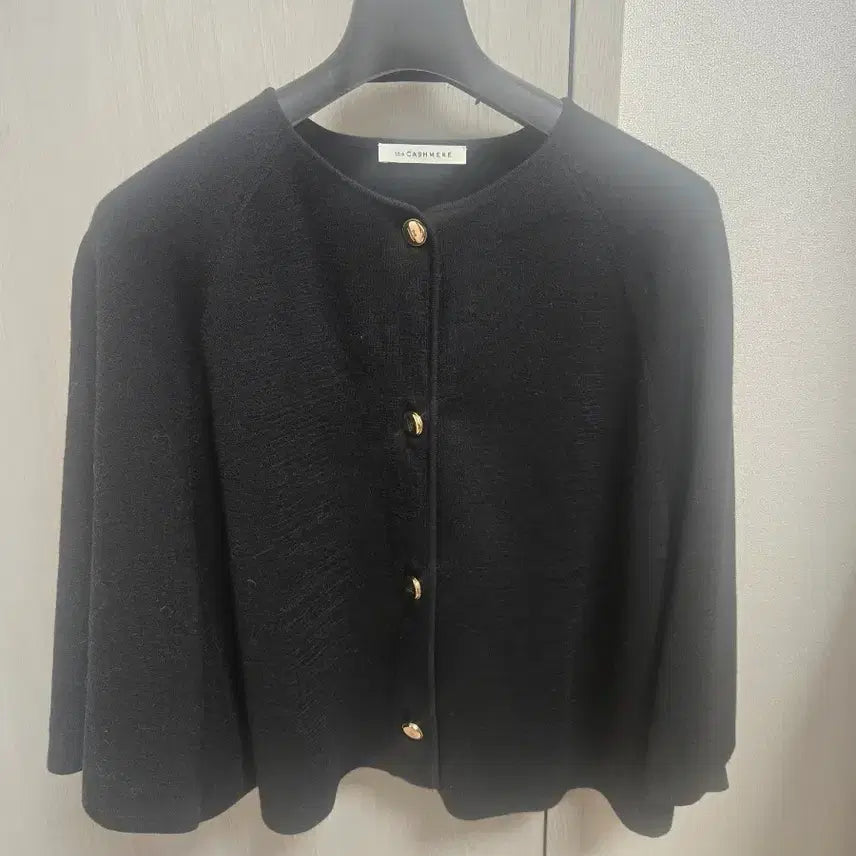 [BUNJANG] The Cashmere Cardigan Jacket - Black / 한섬 더 캐시미어 가디건(자켓)85사이즈