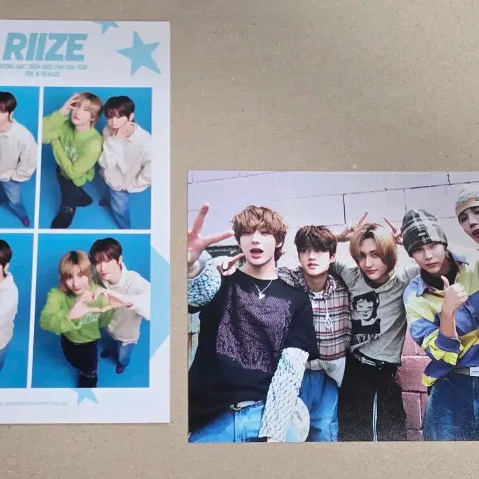 [BUNJANG] RIIZE Eunseok & Anton Four-Cut Photocard / 라이즈 은석앤톤 네컷 양도