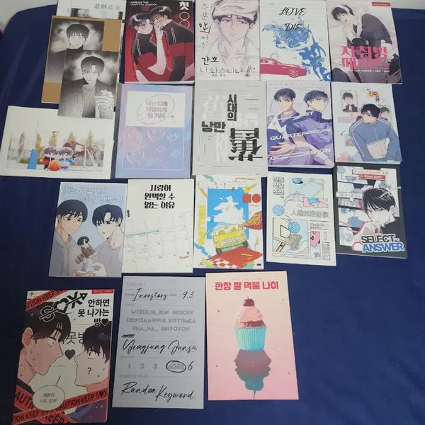 [BUNJANG] Garbage Time (Gapta) Young-joong & Jun-su Fan Fiction Bundle Set / 갑타 빵준 회지 양도 (개별 판매)