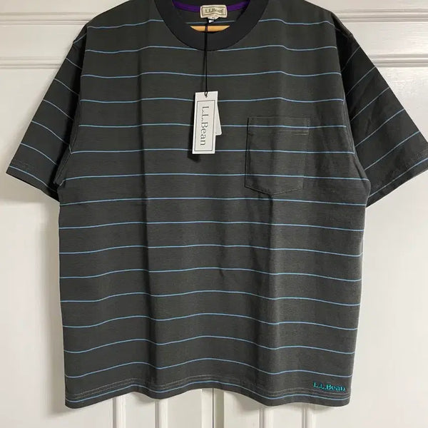 [BUNJANG] L.L.Bean Union Striped Short Sleeve T-Shirt / L.L.Bean Japan Union S/S Striped Tee L