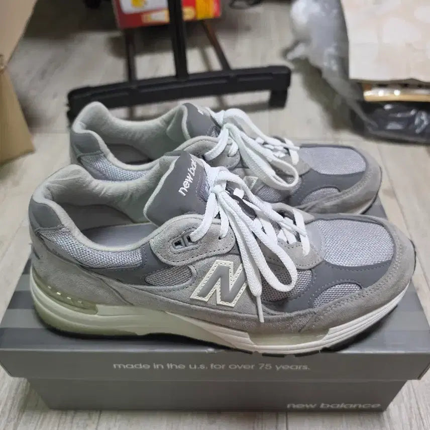 [BUNJANG] New Balance 992 MIU Grey D Standard / 뉴발란스 992 MIU 그레이 (D 스탠다드)