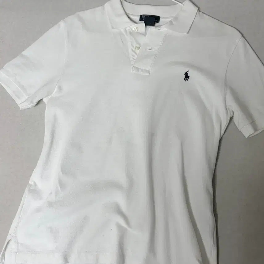 [BUNJANG] Polo Ralph Lauren Women's Vintage Collar Short Sleeve T-Shirt - Size M / 폴로 카라 반팔티 빈티지 여성 M
